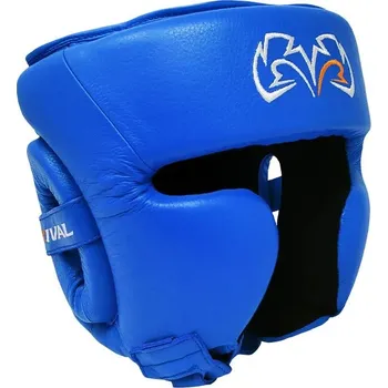 Chránič hlavy na box a bojový sport Přilba RIVAL RHG2 HYBRID HEADGEAR - modrá M