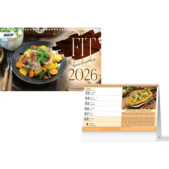 Kalendář MFP Stolní kalendář FIT kuchařka 2026