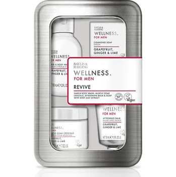 Kosmetická sada Baylis & Harding Dárková sada péče o tělo v plechové dóze Grapefruit, Zázvor & Limetka 4 ks