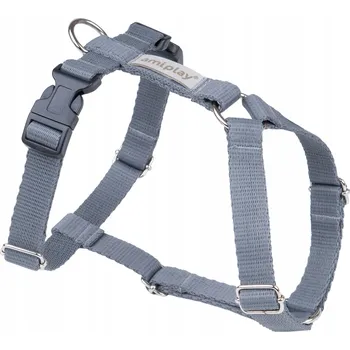 Postroj pro psa Amiplay Nastavitelné postroje Guard Samba XS Šedé