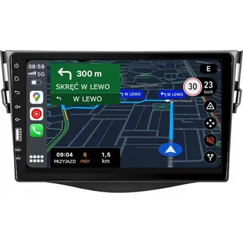Autorádio AUTORÁDIO TOYOTA RAV 4 2006-2012 ANDROID AUTO CARPLAY USB MP3 BLUETOOTH