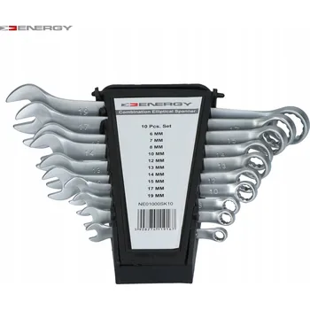 Klíč SADA OČKO-PLOCHÝCH KLÍČŮ 10-DÍLNÁ (6-