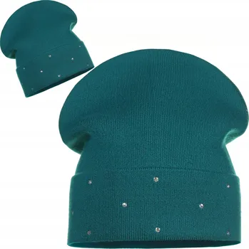 Čepice Majka Zimní čepice beanie zelená, univerzální velikost