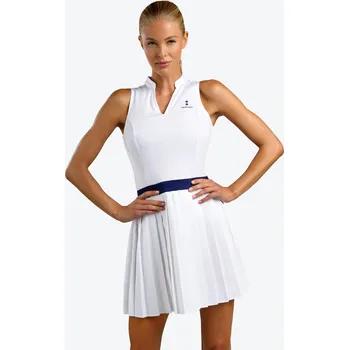 Dámské šaty NORDICDOTS Dámské šaty na tenis/padel elegance XS BÍLÁ