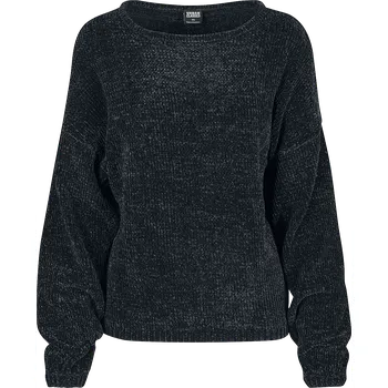 Dámské oblečení Urban Classics Chenille W černý XS