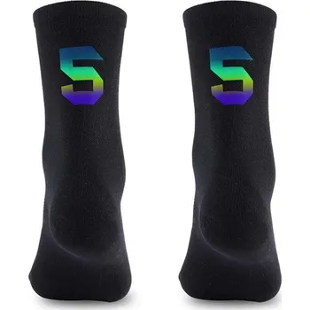 Pánské ponožky WEST BIKING Cyklistické ponožky s reflexními prvky ČERNÁ