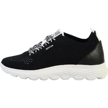 Dámská obuv GEOX Baskets Femme Baskets Geox Noir Noir Geox ČERNÁ