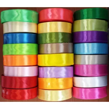 Stuha Saténová stuha 25mm/32m Bílá