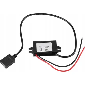 Měnič napětí DC 12V/24V měnič napětí na USB 5V 3A
