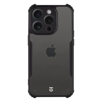 Tactical Quantum Stealth Kryt pro Apple iPhone 15 Pro Clear/Black