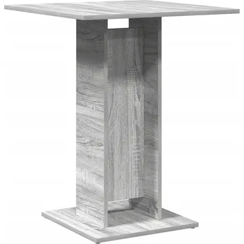 Konferenční stolek Bistro stolek šedý dub sonoma 60 x 60 x 75 cm