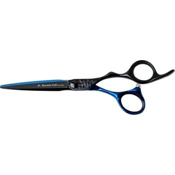 Kadeřnické nůžky Kadeřnické nůžky MR. MUSTACHE Craft Black-Blue - 5,5" / 6,0"
