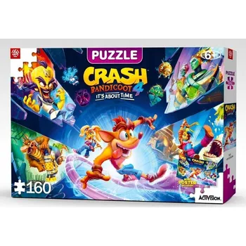 Puzzle Puzzle Good Loot 160 dílků Crash Bandicoot 4: It's About Time