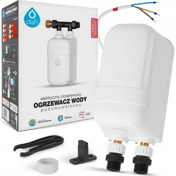 Průtokový ohřívač Průtokový ohřívač vody Dafi s nátrubky 5,5 kW