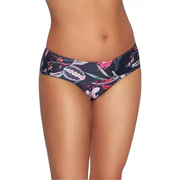 Dámské plavky BRAZILCI SF 167/5 NÁMOŘNÍ KVĚTINY Námořnictvo Květiny 3XL