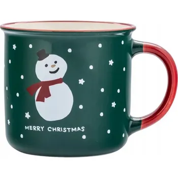 Hrnek Altom Design Sněhulák porcelán 400 ml