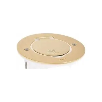 Elektrická zásuvka USB zásuvka do podlahové krabice Legrand zlatá