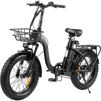 Elektrokolo Vevor Skládací elektrokolo 250W 36V 25 km/h 25Ah 70 km 7 převodů