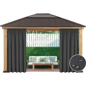 Příslušenství pro záclonu a závěs ZAHRADNÍ ZÁVĚSY 155x180 DO ALTÁNKU, ZAHRADU, PERGOLU, NA BALKON, TERASU