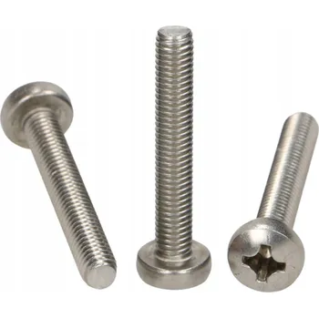 Šroub M3x8 NEREZOVÝ ŠROUB KŘÍŽOVÝ ŠROUBY 25 KS