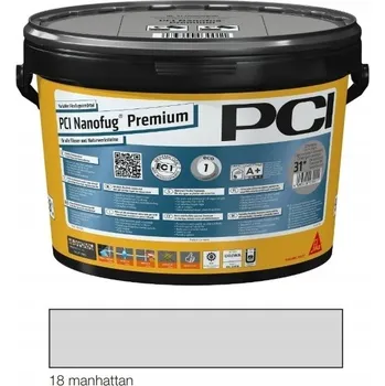 Spárovací hmota PCI Elastická spárovací hmota šedá MANHATTAN 5 kg