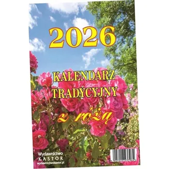 Kalendář Tradiční kalendář s růží 2026 velký trhací nástěnný kalendář KASTOR