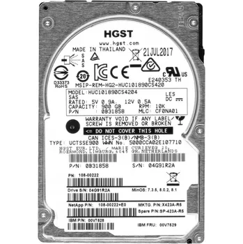 Interní pevný disk HGST UltraStar C10K1800 900GB 10K 128MB SAS-3 2.5'' HUC101890CS4204