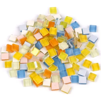 Šperk Mozaikové kamínky skleněné 500 g Balení: 1 ks, Varianta: 1 multikolor - 8596475615686