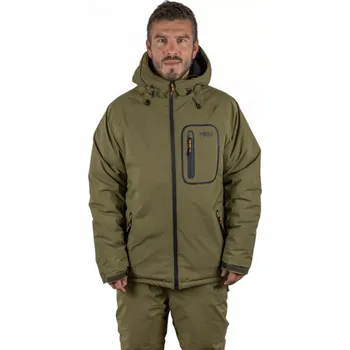 Pánská softshellová bunda Mikbaits funkční oblečení - Zateplená bunda Thermo exclusive zelená M