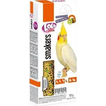Krmivo pro ptáka Tyčky LOLO PETS Basic kiwi pro korely 90g (2ks)