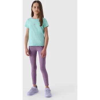 4F dětské legíny klasické polyester vícebarevné velikost 146