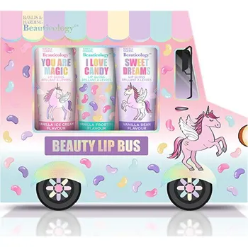 Lesk na rty Baylis & Harding Dárková sada lesků na rty Jednorožec 3 ks