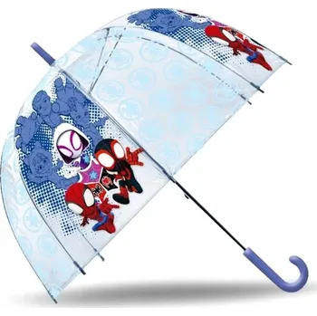 Deštník Průhledný deštník Spidey 19 palců SP50095 Kids Euroswan hračka