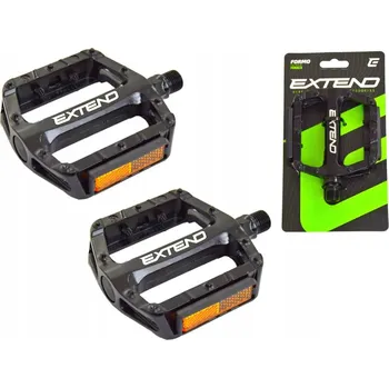 Pedál na kolo Platformové pedály Extend Formo, černé