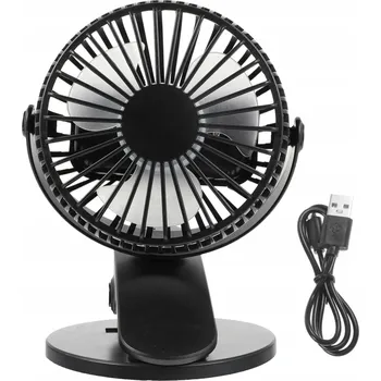 Domácí ventilátor Mini ventilátor qiandehdzw efdd61f3-902f, černý