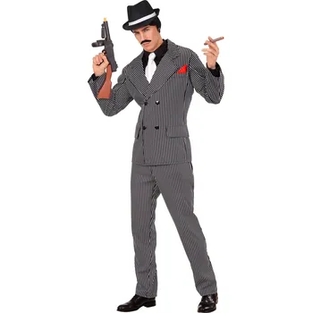 Karnevalový kostým Pánský kostým mafiána 65572