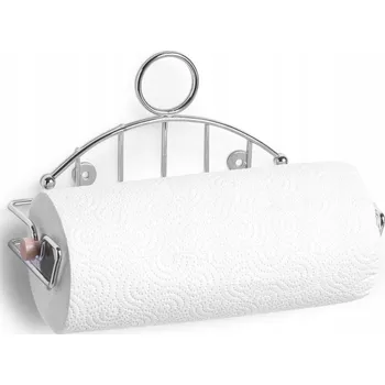 Držák na ručník CHROMOVÝ DRŽÁK NA PAPÍROVÉ UTĚRKY NA ZEĎ ZELLER