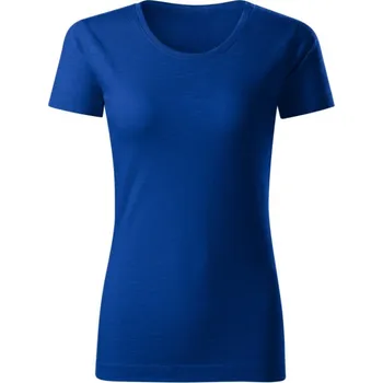 pracovní tričko MALFINI Tričko Gulf 150g, krátký rukáv, dámské MAL-8240515 L Modrá královská