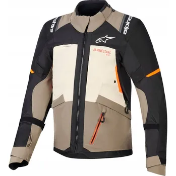 Moto oblečení Textilní bunda Alpinestars Andes v4 Drystar walnut/mastic xxxl