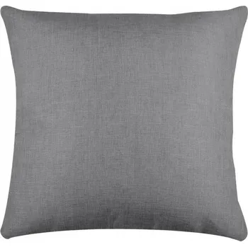 Polštář POLŠTÁŘ 50X50 CM VLOŽKA POLŠTÁŘ DEKORATIVNÍ KŘESLO OZDOBNÁ VLOŽKA ZIP ŠEDÁ