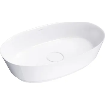 Umyvadlo Umyvadlo na desku oválné Omnires Neo M+ 60 cm bílé