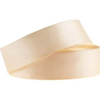 Stuha Stuha saténová 25mm/32m - krémová - 601253