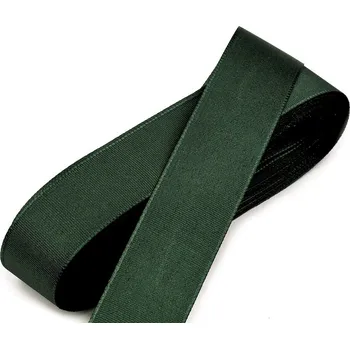 Stuha Stuha taftová šíře 25 mm, malé, 315 zelená tm.