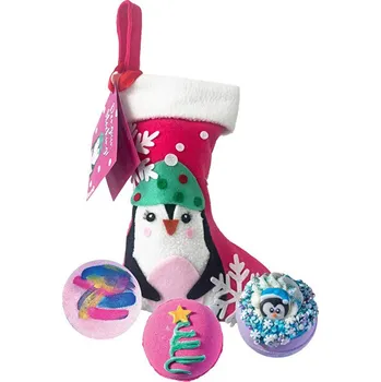 Kosmetická sada Bomb Cosmetics Dárková sada Penguin Stocking