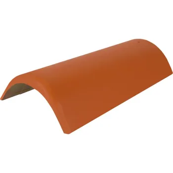 Střešní krytina Hřebenáč BMI BRAMAC set s příchytkou novo – cihlově červená