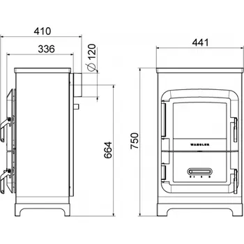 Wamsler Kamino OF 604 Trendy - kašmír