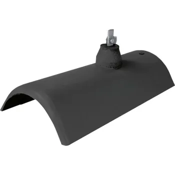 Střecha Hřebenáč BMI BRAMAC hromosvodový set s příchytkou novo – břidlicově černá