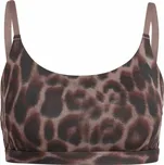 adidas OPT AOP LS BRA Dám.workout top CLIMACOOL - 0 - hnědá - M