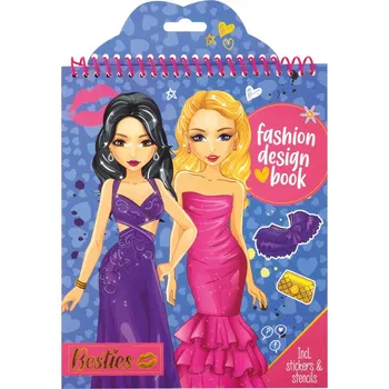 omalovánky Besties - Módní kniha Gala