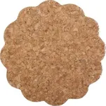 Korkový podtácek 6ks TORO 9,5cm kytička